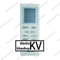 Remote Máy Lạnh Sanyo 2 Chiều Giá Rẻ