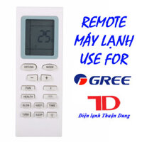 Remote máy lạnh use for GREE điều khiển dành cho máy lạnh GREE