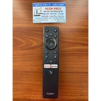 Remote Tivi CASPER, Điều Khiển Tivi CASPER Chính Hãng