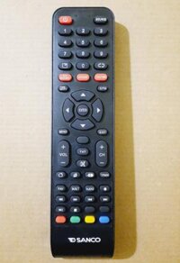 Remote tivi SANCO TV175 - 3 nút đỏ