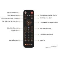 Remote voice tìm kiếm giọng nói Điều Khiển FPT Play Box Sử Dụng Giọng Nói Dùng Cho Box 2018 2019 2020 2021