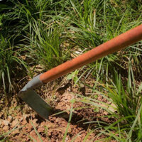 Rèn thủ công, cuốc nhỏ trồng rau, trồng hoa gia dụng, cuốc nhỏ đào cỏ vườn, cuốc nhỏ bằng phẳng, câu cá ruộng HXKO