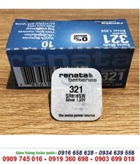 Renata 321/SR616SW, Pin đồng hồ đeo tay 1,55v Silver Oxide Renata 321/SR616SW chính hãng