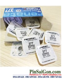 Renata 377 _Pin SR626SW; Pin đồng hồ 1.55v Silver Oxide Renata 377 _Pin SR626SW