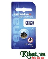 Renata CR1220 _Pin 3v Lithium Renata CR1220 chính hãng (Loại vỉ 1viên)