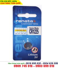 Renata CR1225 ; Pin 3v Lithium Renata CR1225