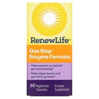 Renew Life Gas Stop Enzyme Formula 60 Vegetarian Capsules