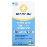 Renew Life Ultimate Flora Extra Care Probiotic 30 Billion CFU 30 Vegetarian Capsules