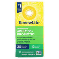 Renew Life Ultimate Flora Adult 50+ Probiotic 30 Billion CFU 90 Vegetarian Capsules