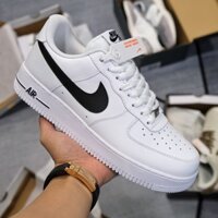 [Ren.Sneaker] Giày thể thao sneaker cổ thấp Air Force 1 Swoosh Black - Best🔥