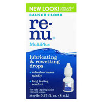 Renu MultiPlus Lubricating & Rewetting Drops 0.27 fl oz (8 ml)
