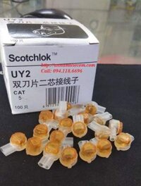 Rệp nối cáp mạng, thoại hãng UY2 3M, vòng đánh dấu dây mạng Cao su Cat5E/Cat6 (0-9)