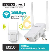REPEATER KÍCH SÓNG WIFI CHUẨN N 300MBPS TOTOLINK EX200
