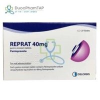 Reprat 40mg - Pantoprazole 40mg Delorbis