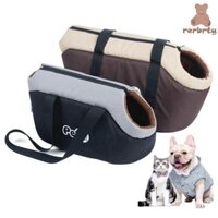 Rerbrty Chó Tàu Sân Bay Cổ Điển Di Động Sling Túi Xách Mềm Chó Nhỏ Mèo Du Lịch Thú Cưng Tàu Sân Bay