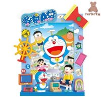 Rerbrty Crayon Shin-Chan Khối Xây Dựng, Đồ Chơi Mô Hình Tủ Lạnh Doremon Xếp Hình Gạch, Anime Ngoại Vi Kawaii Tủ Lạnh Doremon Khung Hình Cho Trẻ Em