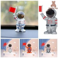 Rerbrty Năng Lượng Mặt Trời Xoay Xe Trang Trí, Lắc Phi Hành Gia Phi Hành Gia Ô Tô Trang Trí Năng Lượng Mặt Trời, Nhựa Dễ Thương Hoạt Hình Mini Phi Hành Gia Ô Tô Đồ Chơi Xoay Năng Lượng Mặt Trời Trang Trí Ô Tô Nội Thất