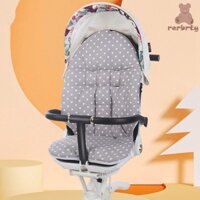 Rerbrty Xe Đẩy Bé Đệm Ghế Cao Xe Đẩy Ghế Ô Tô Mềm Có Thể Giặt Lót Ghế Cho Bé Đệm Xe Đẩy Đa Năng Nệm