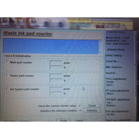 Reset mực thải (phần mềm) dùng cho máy in màu Epson L1210 (waste pad counter resetter software)