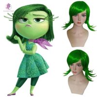 Resource LIMIT Disgust Cosplay Tóc Giả Hoạt Hình Ngộ nghĩnh Dress Up