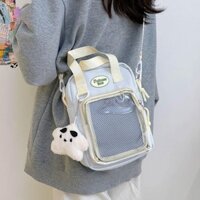 Resource LIMIT Harajuku Túi đeo chéo Túi trong suốt Ví nữ