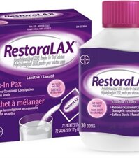 RestoraLAX ® - Thuốc nhuận tràng hiệu quả nhưng nhẹ nhàng 612g sx CANADA