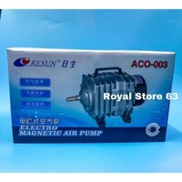 Resun Aco 001 Aco 002 Aco 003 máy tạo oxy cho bể cá cảnh tặng kèm thanh chia 6 đầu