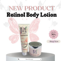 Retinol Body Lotion - Kem Dưỡng Trắng Da Căng Bóng , Trẻ Hóa Da , Làm Đầy Rãnh Nhăn