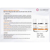 Retinol mandelic acid cream