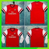 Retro 12-13 Arsenal Sân nhà Áo dài tay Phiên bản Thái Lan Áo sơ mi AAA chất lượng hàng đầu