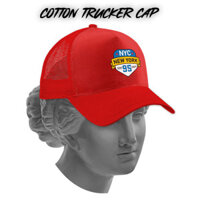 Retro 2025 thời trang NYC New York Thiết kế đồ họa Cotton Trucker Cap Dây đeo có thể điều chỉnh Topi