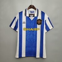Retro 94-96 MU sân nhà Sân khách Manchester United Retro Áo bóng đá Vintage Jersi
