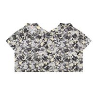 Retro Clumsy Hoa Nam Nữ Hợp Thời Trang Hawaii Hồng Kông Phong Cách Rời Phù Hợp Với Cặp Đôi Áo Sơ Mi Đẹp Trai