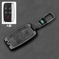 Retro Da Thật Chính Hãng Thông Minh Không Chìa Khóa Xe Ô Tô Bao Hợp Kim Kẽm Vỏ Móc Khóa Từ Xa Fob Cho Land Rover Defender Range Rover Evoque Sport Velar Freelander Discovery Sport LR4