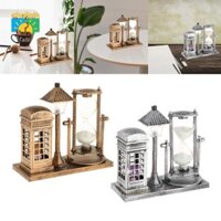 Retro Đồng Hồ Cát Thủ Công Cát Kính Hẹn Giờ Trang Trí Văn Phòng Nhà Sưu Tập Quà Tặng