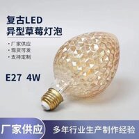 Retro Edison LED Tiết Kiệm Năng Lượng Lãng Mạn Nghệ Thuật Ánh Sáng E27 Thanh Bóng Đèn Ánh Sáng Ấm Pha Lê Ánh Sáng Nước gợn Hình 4w20250313