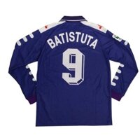 Retro Fiorentina Nhà 1998 Vintage Jersey Fiorentina 98 Jersey Batistuta Retro Jersey Tay Dài