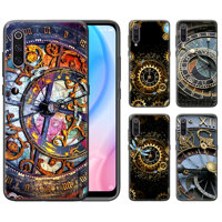 Retro Học Cũ Thời Gian Dành Cho Xiaomi Mi A1 A2 5X6X8 9 SE Lite Pro 9T CC9 CC9E Note 10 Pro Pocophone F1 Vỏ Bao Trường Hợp Vỏ Coque Silicone Mềm Mại Họa Tiết