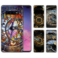 Retro Học Cũ Thời Gian Dẻo Silicone Dành Cho Samsung Galaxy S8 S9 S10 S10e Plus 5G S8 + S9 + S8Plus S9Plus s10 + Tặng Bao Da Vỏ Trường Hợp Vỏ Note 8 9 10 10 + 5G Coque