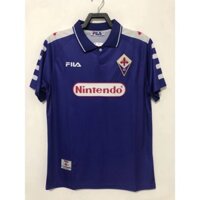 Retro Jersey 1998 Fiorentina Đồng phục bóng đá thể thao tại nhà