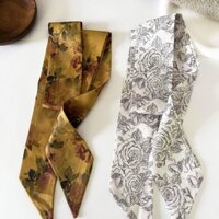 Retro Khăn Lụa Tóc Ruy Băng Dài Trang Trí Ruy Băng Buộc Tóc Bện Tóc Ruy Băng Mới Phong Cách Trung Hoa Cổ Băng Đô Buộc Túi