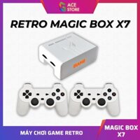 Retro Magic Box X7 – Máy Chơi Game Retro Kết Nối TV, 10.000+ Game, Tay Cầm Không Dây, 128GB