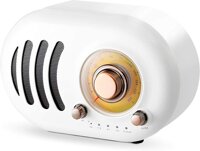 Retro Radio Bluetooth Speaker,Rechargeable Vintage FM Radio Portable Mini Wireless Bluetooth Speaker with HD Mic,Loud Volume,Timing Shutdown Functi...