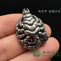 Retro Tây Tạng Guru Rinpoche Ngọn Lửa Sắt Bọ Cạp Handmade Đục Khắc Bầu Trời Sắt Hỗ Trợ Vòng Cổ Mặt Dây Chuyền Túi Ô Tô Treo Phụ Kiện