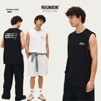 REUNION Áo Tank Top Nam Nữ In Họa Tiết 888, Áo Ba Lỗ Sát Nách Nam Nữ Cotton Cá Tính TT33