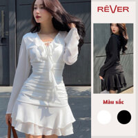 RÊVER Đầm dự tiệc cao cấp thiết kế ôm body tay dài REVERCLOTHINGS Laura's Dress