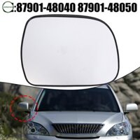 Reversing Lens Glass+ABS High Monitor Rearview Reverse White Practical