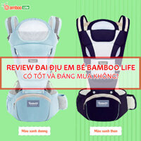 [Review] Đai địu em bé Bamboo Life có tốt và đáng mua không?