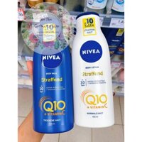 (Review) Dưỡng thể trắng da chống lão hóa Nivea Q10 nội địa Đức