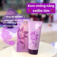 Review kem chống nắng cellio tím có tốt không | kcn cellio 8809173342670